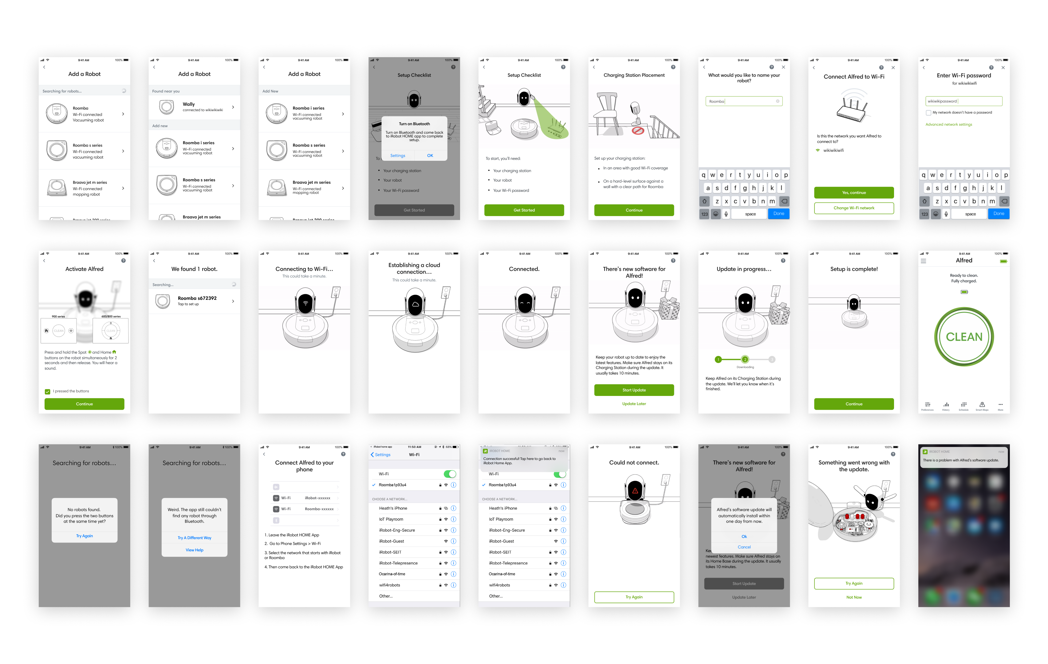 2018 first experience designed for Roomba i7